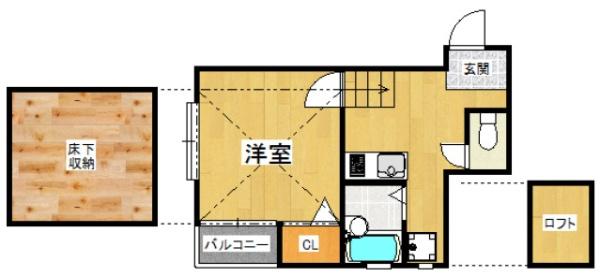 福岡市東区原田２丁目のアパート