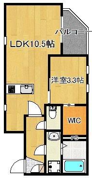 福岡市東区千早１丁目のアパート