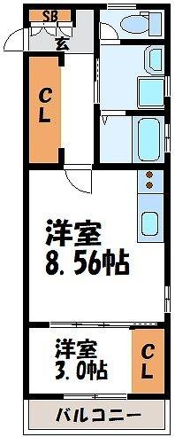 福岡市博多区吉塚４丁目のアパート