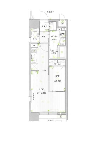 福岡市東区箱崎１丁目のマンション