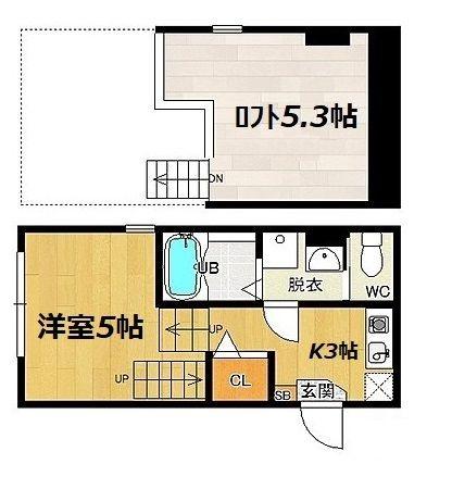 福岡市博多区吉塚１丁目のアパート