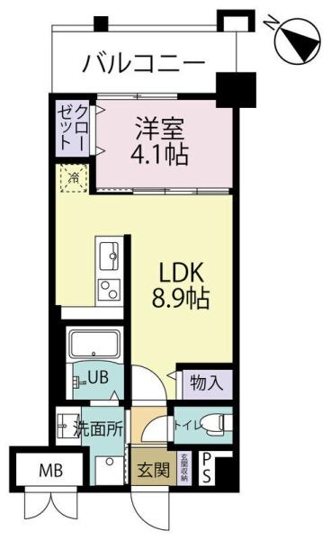 福岡市博多区吉塚５丁目のマンション