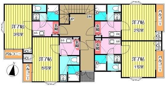 福岡市博多区吉塚６丁目のアパート
