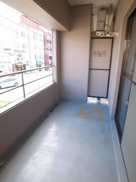 福岡市東区箱崎3丁目のマンション(バルコニー)