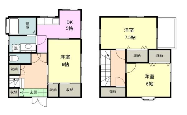 上尾市畔吉田中邸貸家