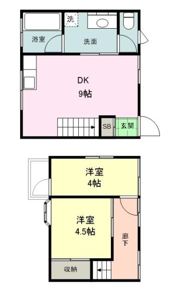 春日部市薄谷の貸家