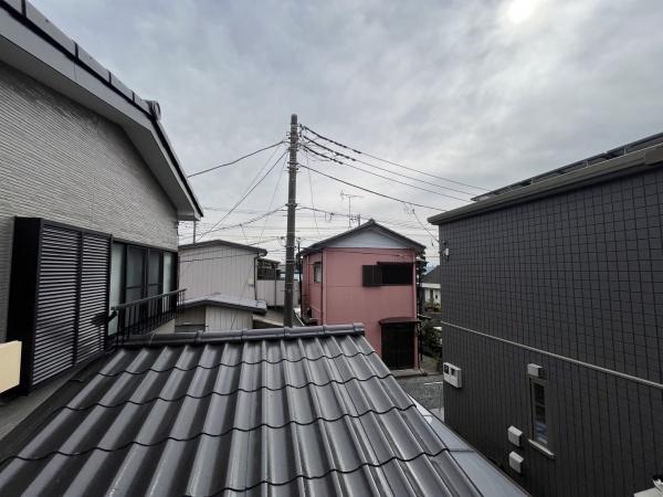 春日部市薄谷の貸家(現地からの眺望)