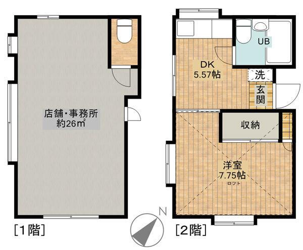 一ノ割　田中邸貸家