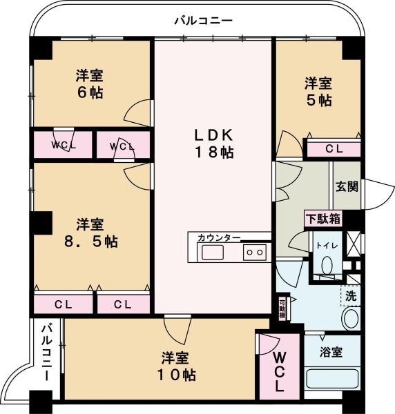 アルコラカーサ東新町