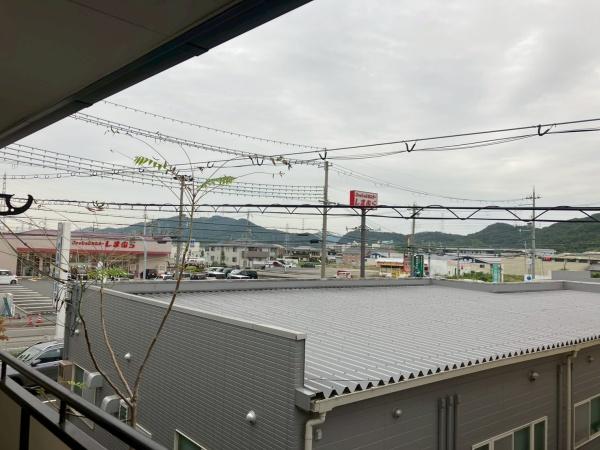 サンリジェールB棟(現地からの眺望)