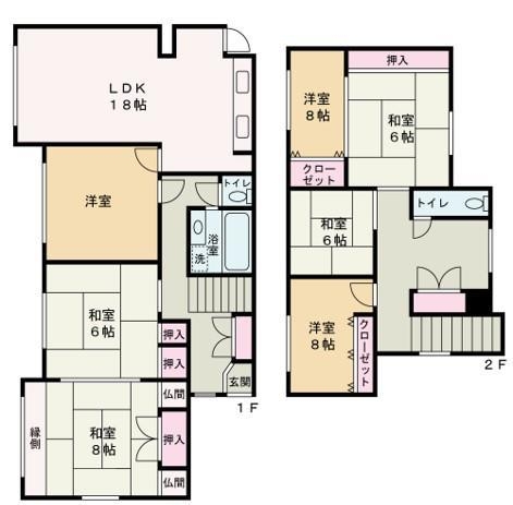 香寺町（森田）貸家