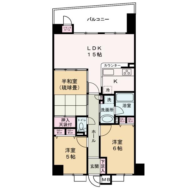 リベール姫路城北　205号室