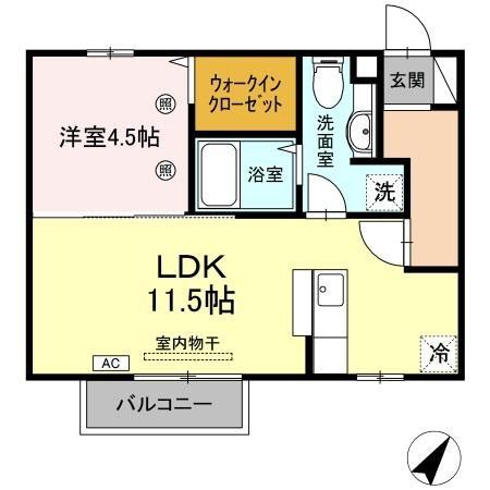 メルメゾン(間取り)