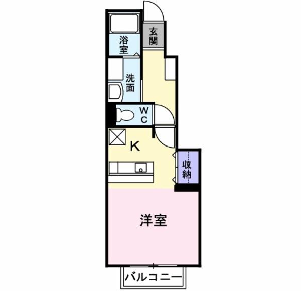 米子市新開７丁目のアパート