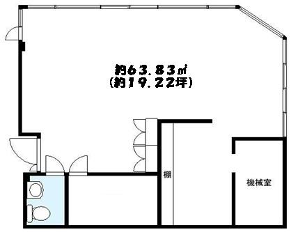 茶町（野川）テナント２０１号室