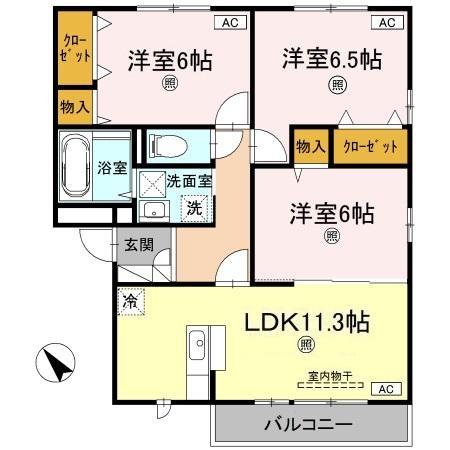 リビングタウン両三柳　A棟
