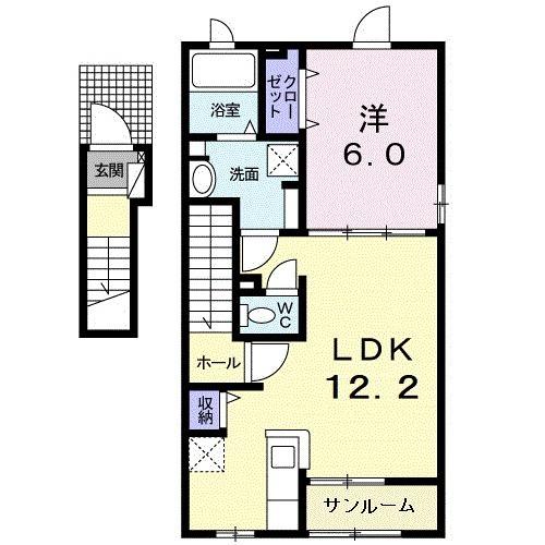 米子市錦町２丁目のアパート