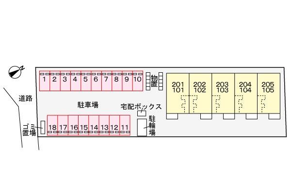 米子市夜見町のアパート