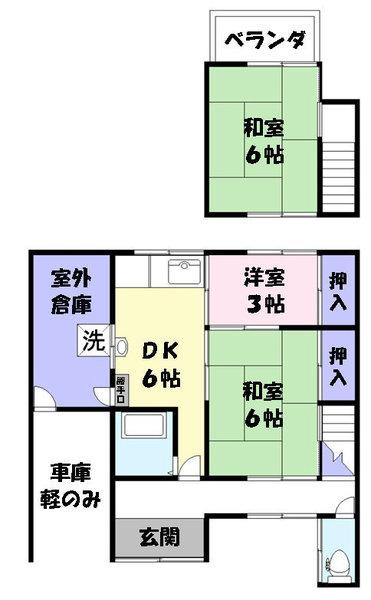 米子市博労町４丁目の貸家