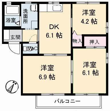 ヴィ・ラフィネ旗ケ崎　２号館