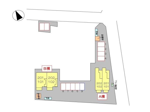 米子市上福原３丁目のアパート