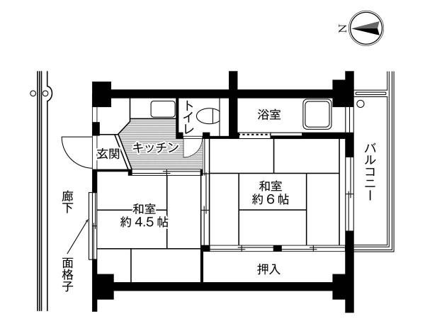 ビレッジハウス安倍１号棟