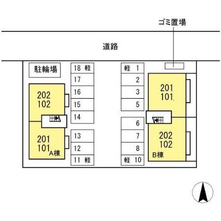 クレセント北峰　B棟