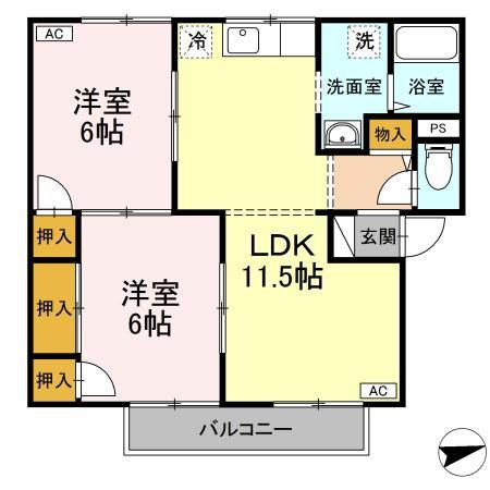 セジュールＭ　A棟