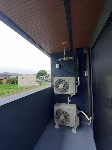 西伯郡南部町倭のアパート