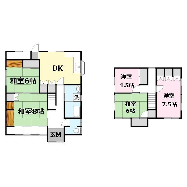 三本松３丁目貸家