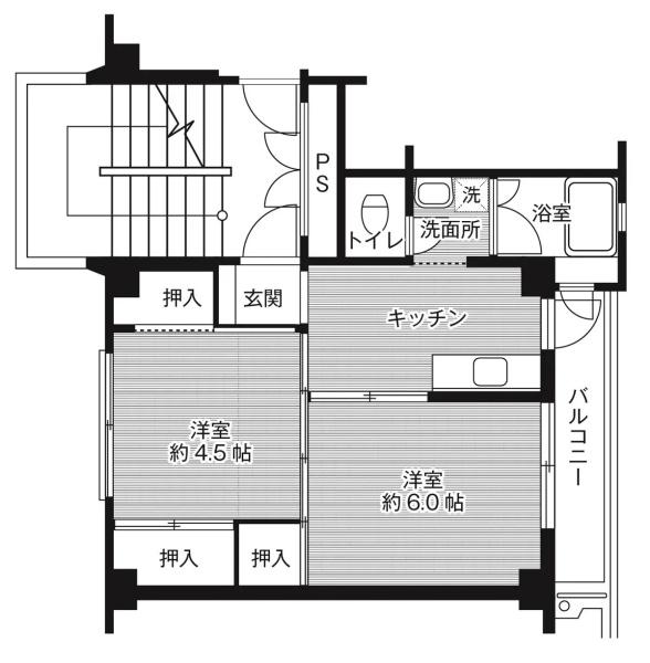 ビレッジハウス当成東2号棟
