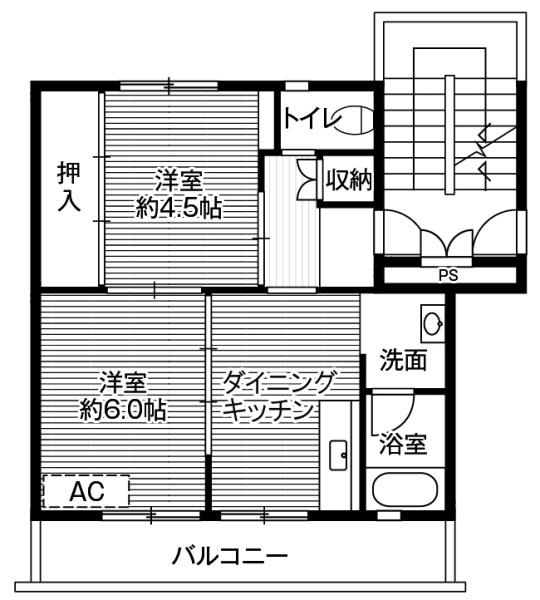 ビレッジハウス境港第三２号棟