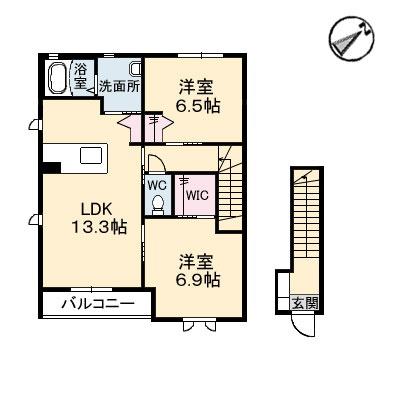 パインデュー　Ｃ棟