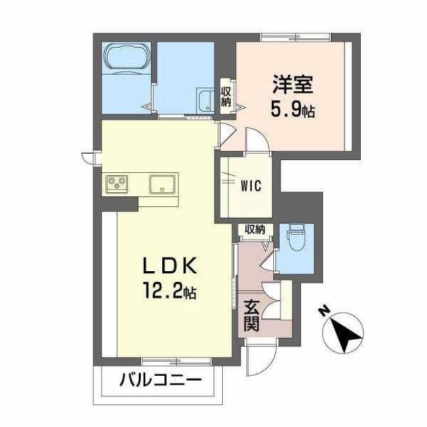 シャーメゾンエムシーエス旗ヶ崎