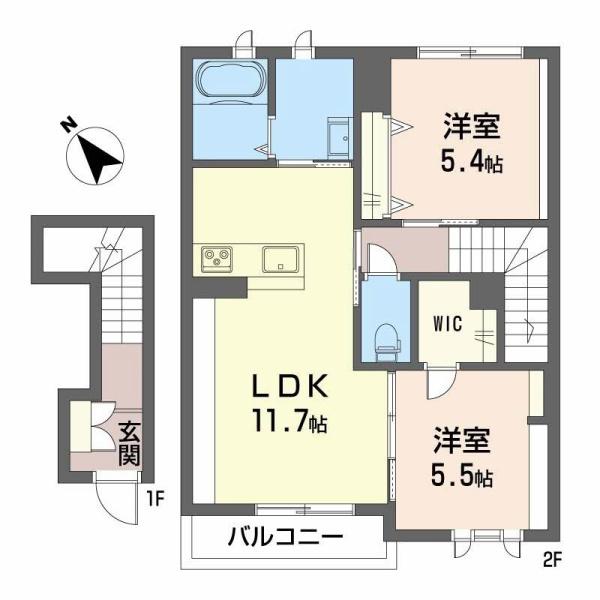 シャーメゾンエムシーエス旗ヶ崎
