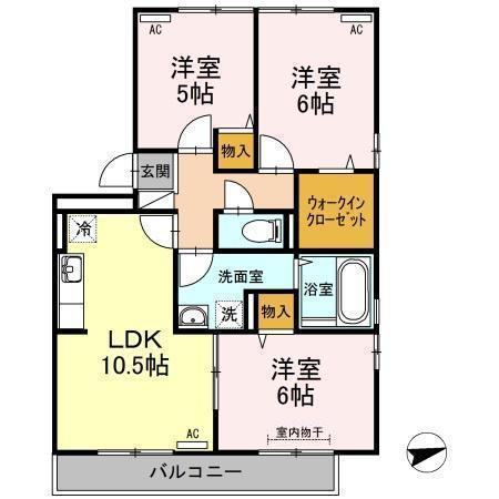 リビングタウン弓ヶ浜　F棟