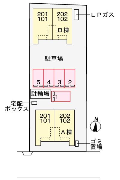 米子市勝田町のアパート(その他)