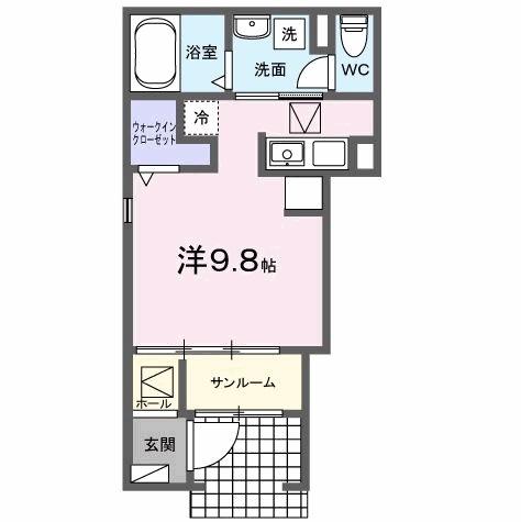 カーサ ルセスB(間取り)