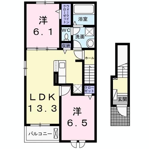 米子市淀江町佐陀のアパート