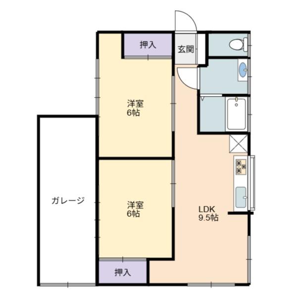 両三柳戸建て借家