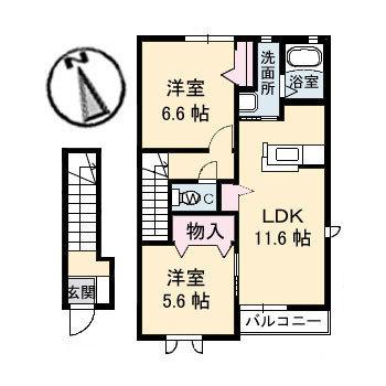 シャーメゾン大山　Ｂ棟