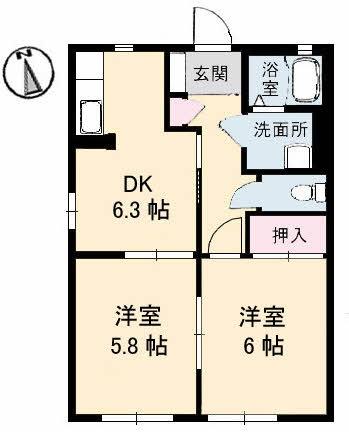 ハイツ旗ヶ崎２１