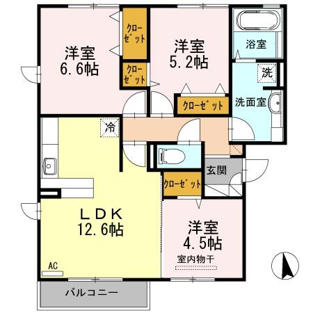 セジュールモダン　Ｂ棟