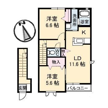 シャーメゾン大山　Ａ棟