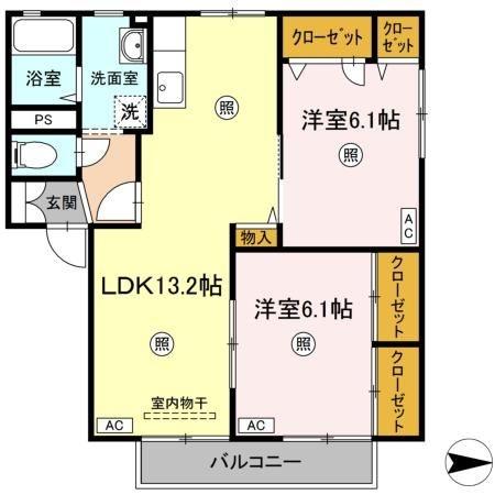 ラシェット　エムザ　Ｂ棟