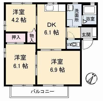 ヴィ・ラフィネ旗ケ崎　２号館