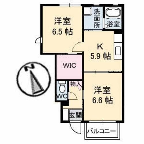 シャーメゾン大山　Ａ棟