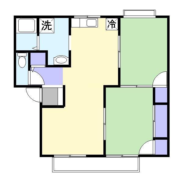 セジュールiA(間取り)