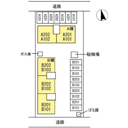 ラルカンシェル　B棟