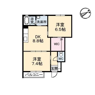 パインデューB棟